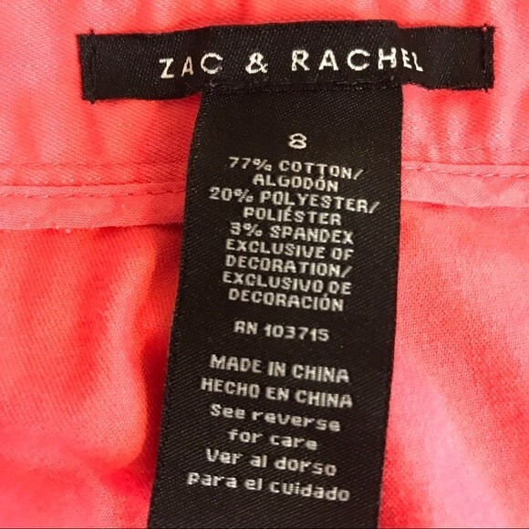 Zac & Rachel Zip Front Capris - Picture 8 of 10
